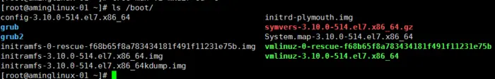 2.1/2.2 系统目录结构 2.3 ls命令 2.4 文件类型 2.5 alias命令