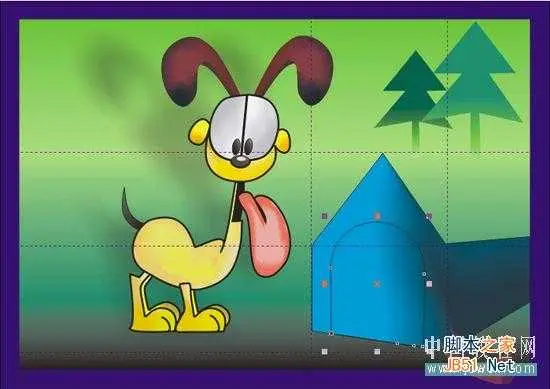 CoreDRAW(CDR)设计绘制一只卡通可爱的小狗鼠绘实例教程