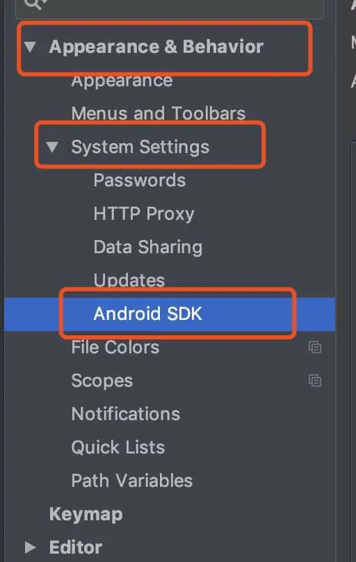 android studio 如何升级sdk