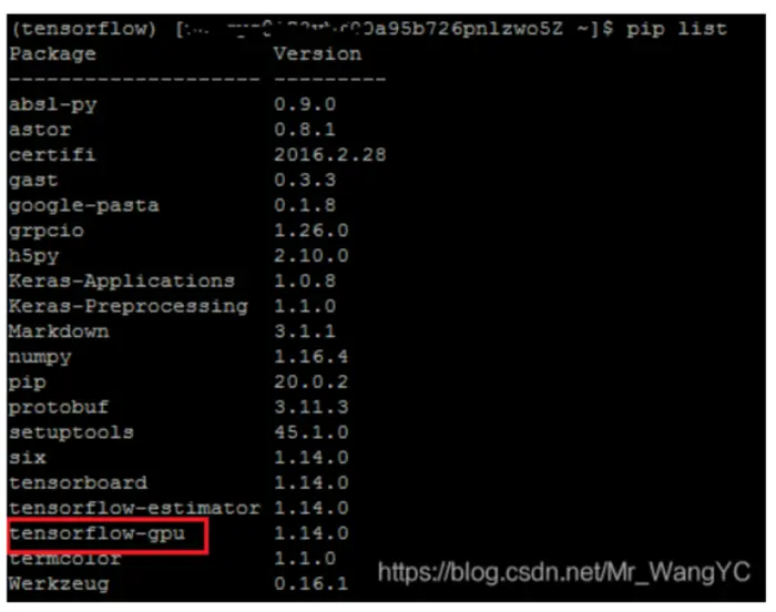 实习Learing记录（一）——在Linux环境下从头安装tensorflow_gpu版本
