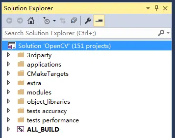 在Windows下编译扩展OpenCV 3.1.0 + opencv_contrib