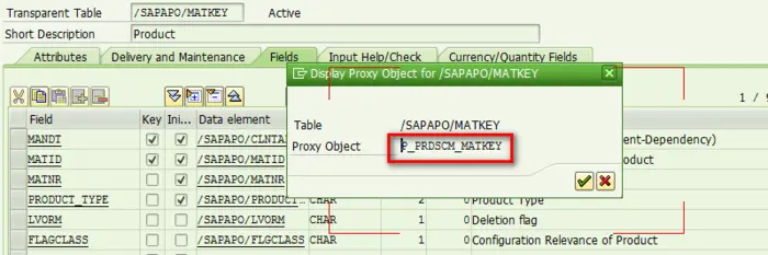 How is SCM product maintenance tcode redirecting access to MARA