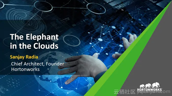 【Hadoop Summit Tokyo 2016】云上的大象