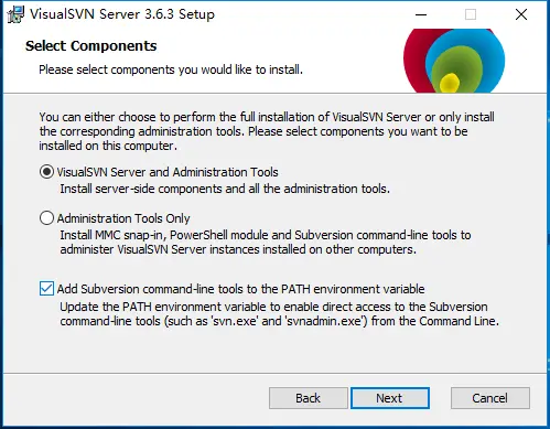 Window下SVN服务器搭建以及客户端使用