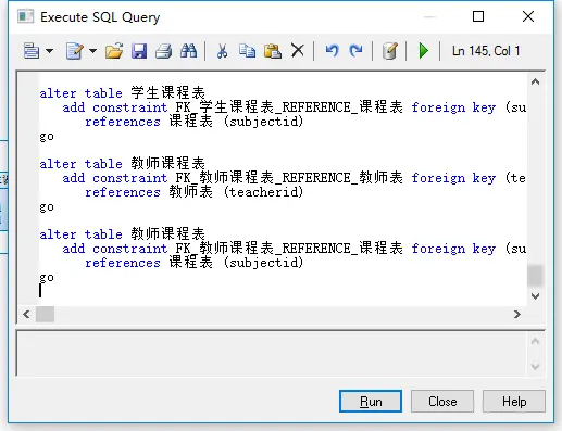 利用PowerDesigner绘制PDM生成SQL Server数据库