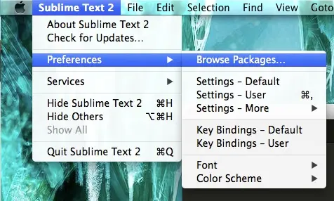 Mac系统搭建Go语言Sublime Text 2环境配置