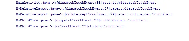 AndroidTouch事件总结