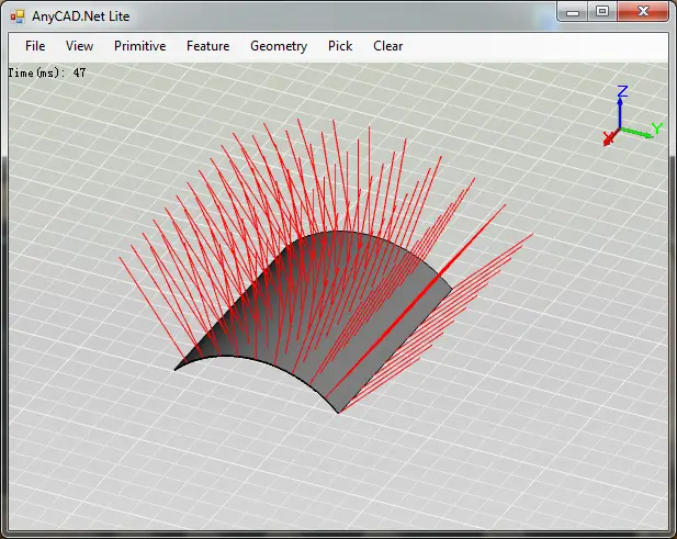 使用C#三维图形控件进行曲线曲面分析