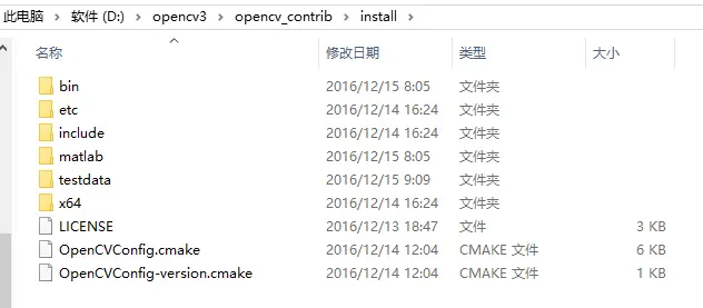 在Windows下编译扩展OpenCV 3.1.0 + opencv_contrib 及一些问题