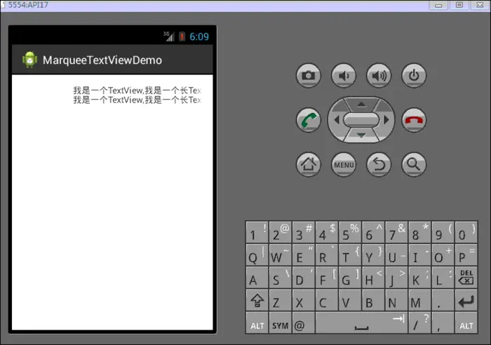 Android 高级UI设计笔记05：使用TextView实现跑马灯的效果
