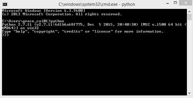 Python学习笔记(一)Python安装及环境变量的配置