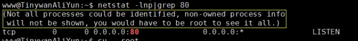 Nginx 学习笔记（七）如何解决nginx: [emerg] bind() to [::]:80 failed (98: Address already in use)