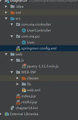 Spring MVC之JSON数据交互和RESTful的支持