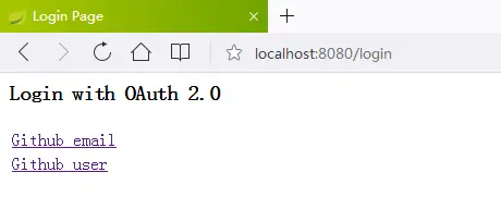 Spring Boot OAuth 2.0 客户端