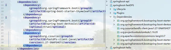 解决Maven无法下载fastdfs-client-java依赖，Dependency 'org.csource:fastdfs-client-java:1.27-SNAPSHOT' not found.