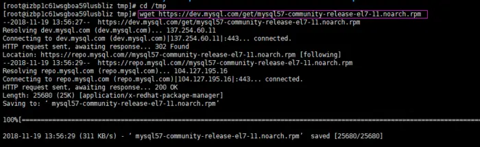 Linux学习笔记之MySql的安装（CentOS）