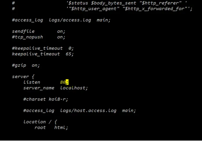 linux下nginx的安装和配置