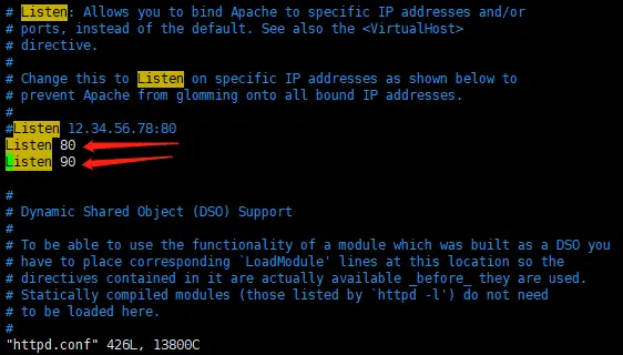 Apache基于域名、端口、IP的虚拟主机配置（Centos 6.5）