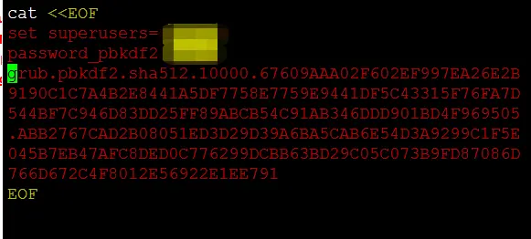 linux中防止黑客进入单用户模式进行强制修改密码窃取数据