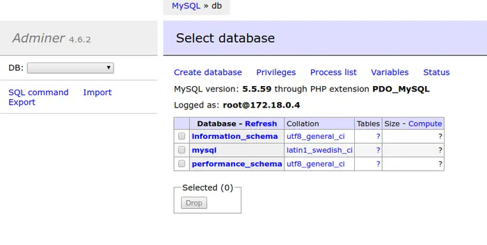 PHP在某些情况下无法解析mysql容器名称