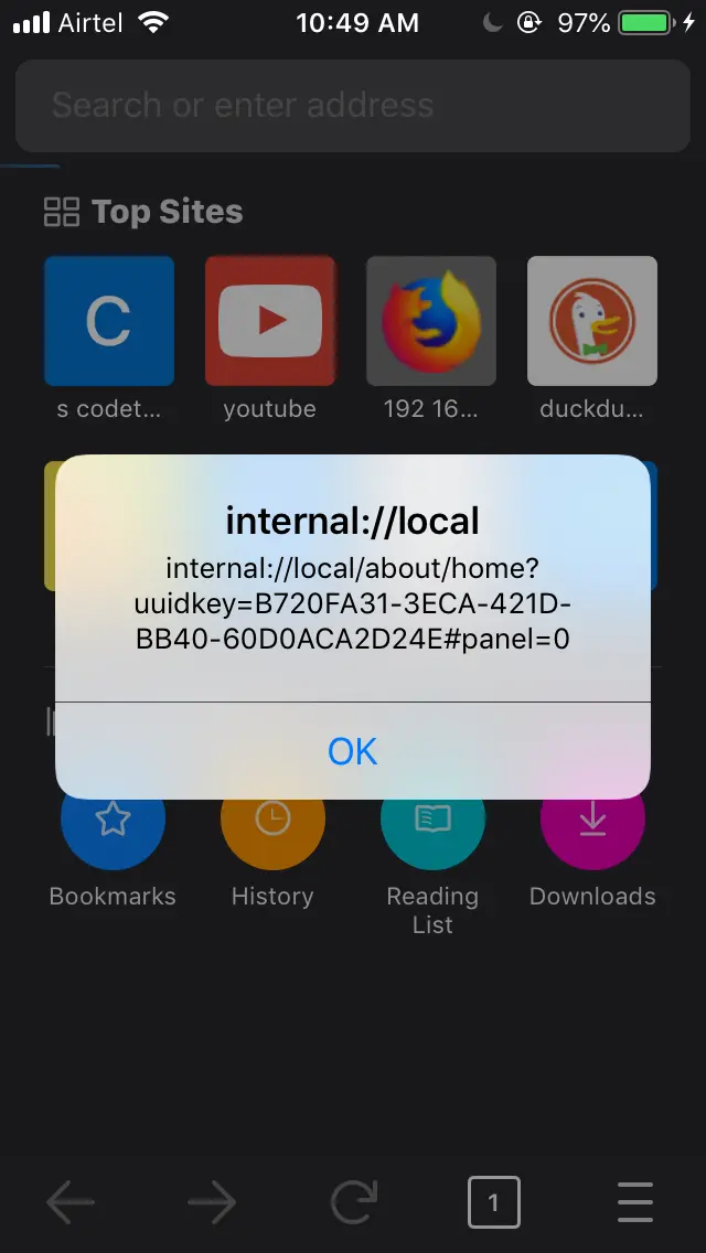[转帖]挖洞经验 | Firefox for iOS浏览器的二维码扫码XSS漏洞
