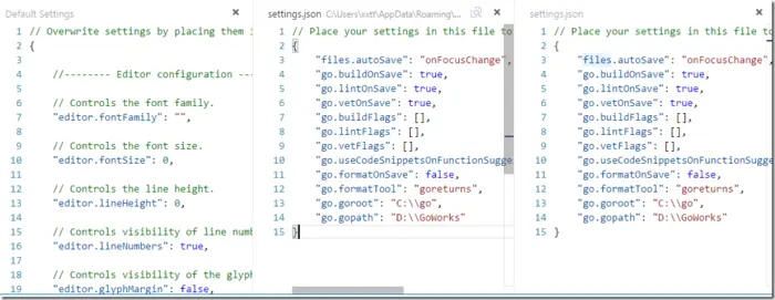 在Visual Studio Code中配置GO开发环境