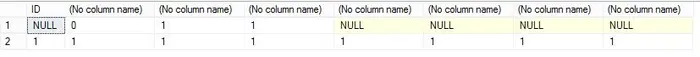TSQL 聚合函数忽略NULL值