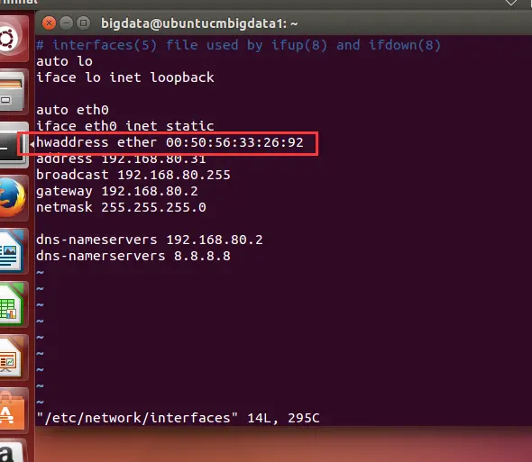 ubuntu系统复制到其他地方或克隆后，如何正确修改IP及MAC地址的解决方案（图文详解）