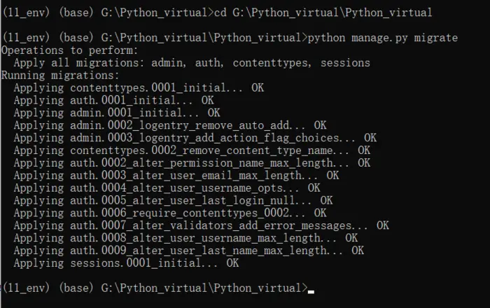 Django的简单介绍及虚拟环境的搭建、创建项目，数据库（Windows版超级详细）--Python web应用程序开发（Python实战）