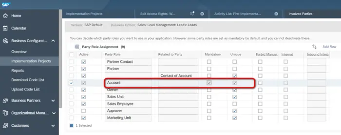 使用OData服务创建SAP C4C的Lead数据，必须指定Account字段